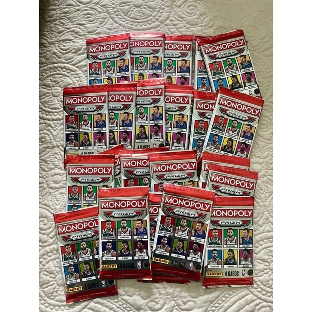 Panini Prizm Monopoly 2022 24 packs Basketball New Sealed NBA